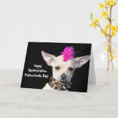 Dag van de Administratieve Professionals Chihuahua Kaart (Gele Bloem)