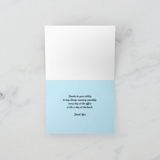 Dag van de Administratieve Professionals Kaart - B (Binnen)