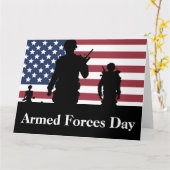 Dag van de Amerikaanse strijdkrachten Amerikaanse  Kaart (Gele Bloem)