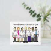 Dag van de apotheker - oktober briefkaart (Staand voorkant)