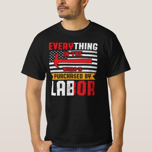 Dag van de Arbeid 2023 T-Shirt Sale: Laat je stijl (Voorkant)