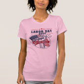 Dag van de Arbeid 2025 USA Fist T-shirt (Voorkant)