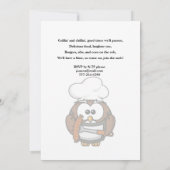 Dag van de Arbeid BBQ uitnodiging (bewerkbaar) (Achterkant)