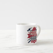 Dag van de Arbeid Espresso Kop (Voorkant rechts)