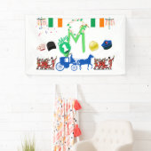 Dag van de Arbeid in Ierland Spandoek (Insitu)