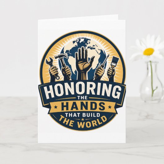 Dag van de Arbeid  Kaart (Kleine Plant)