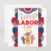 Dag van de Arbeid Kaart (Voorkant / Achterkant)