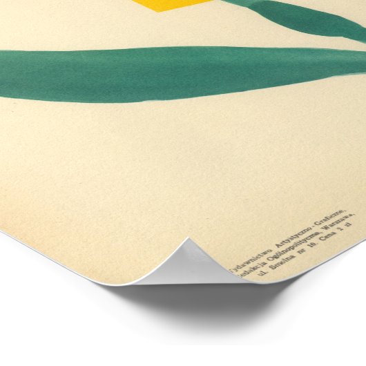  Dag van de Arbeid - kaart Polen Poster (Hoek)