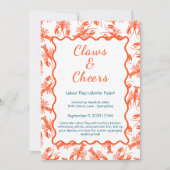 Dag van de Arbeid Kreeft Kook Uitnodiging – Patrio (Voorkant)