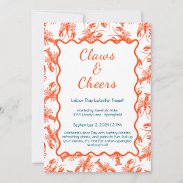 Dag van de Arbeid Kreeft Kook Uitnodiging – Patrio