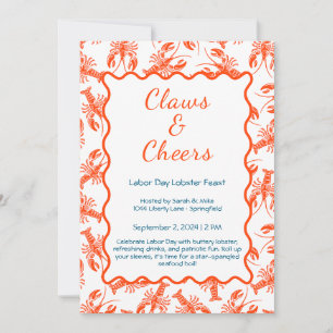 Dag van de Arbeid Kreeft Kook Uitnodiging – Patrio