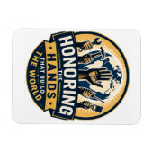 Dag van de Arbeid  Magneet (Horizontaal)