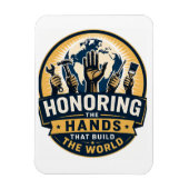 Dag van de Arbeid  Magneet (Verticaal)