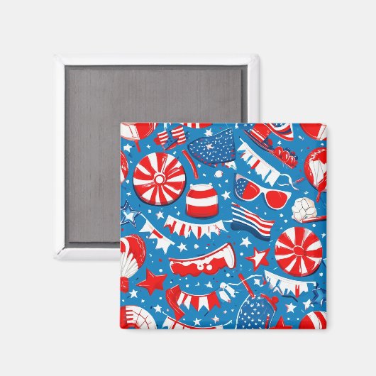 Dag van de Arbeid magneet (Voorkant / Achterkant)