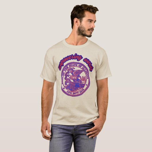 Dag van de Arbeid Patriottische 4th of July Vereni T-shirt (Voorkant volledig)