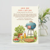 Dag van de Arbeid Pizza & Bier Uitnodiging – Patri (Staand voorkant)