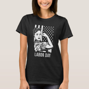 Dag van de Arbeid Rosie de Riveter Verpleegster Me T-shirt