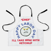 Dag van de Arbeid schort (Voorkant)