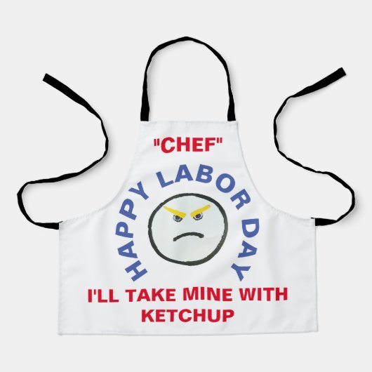 Dag van de Arbeid schort (Voorkant)