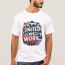 Dag van de Arbeid T-shirt | Patriottische werkneme