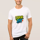 Dag van de Arbeid Tri-Blend Shirt (Voorkant)