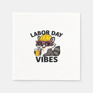 Dag van de Arbeid Vibes! Fijne Dag van de Arbeid! Servet
