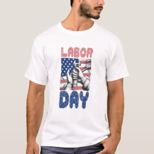 Dag van de Arbeid vieren Dag van de Arbeid eerste T-shirt