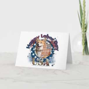 Dag van de arbeid - Vlaggewag - Corgi - Owen Kaart