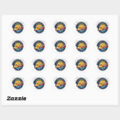 Dag van de Arbeid Werknemershelm Sticker Bouwgeree (Vel)