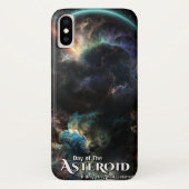 Dag van de Asteroïde SciFi Fractal Art Case-Mate iPhone Case (Achterkant)