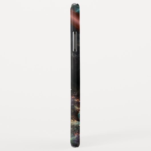 Dag van de Asteroïde SciFi Fractal Art Case-Mate iPhone Case (Achterkant/rechts)