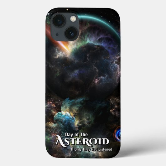 Dag van de Asteroïde SciFi Fractal Art Case-Mate iPhone Case (Achterkant)