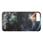 Dag van de Asteroïde SciFi Fractal Art Case-Mate iPhone Case (Achterkant (Horizontaal))