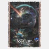 Dag van de Asteroïde SciFi Fractal Art Deken (Voorkant Verticaal)