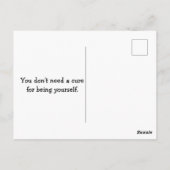 Dag van de Autistische Pride van de Neurodiversite Briefkaart (Achterkant)