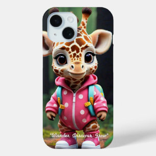"Dag van de Baby Giraffe" iPhone 15 Case