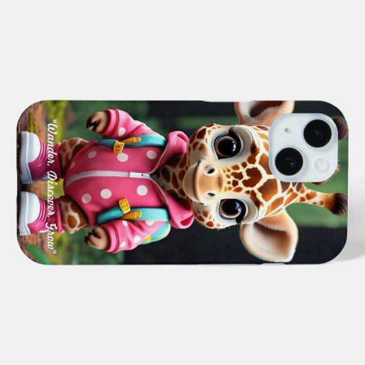 "Dag van de Baby Giraffe" Case-Mate iPhone Case (Achterkant (horizontaal))