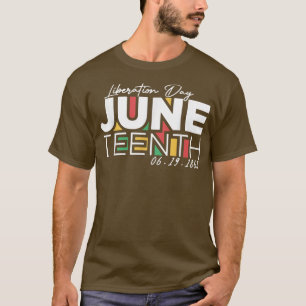 dag van de bevrijding - juni 1865 t-shirt