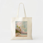 Dag van de bewolking aan de kust tote bag (Voorkant)