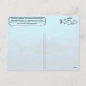 Dag van de bewustwording van haaien - 14 juli - Br Feestdagenkaart (Achterkant)