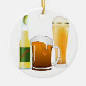 Dag van de bierliefhebbers keramisch ornament (Voorkant)