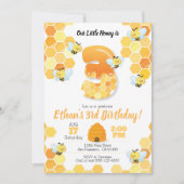 Dag van de bijen, Uitnodiging voor de 3e verjaarda (Voorkant)