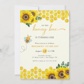 Dag van de bijendag, Uitnodiging om babyjongen (Voorkant)