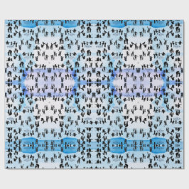 Dag van de Blauwe Schaduwvaders Cadeaupapier