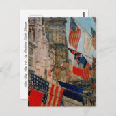 Dag van de bondgenoten, mei 1917 briefkaart (Voorkant / Achterkant)