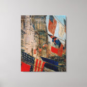 Dag van de bondgenoten, mei 1917 canvas afdruk (Voorkant)