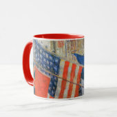 Dag van de bondgenoten, mei 1917, Childe Hassam, Mok (Voorkant links)