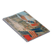 Dag van de bondgenoten, mei 1917, Childe Hassam,   Notitieboek (Rechterzijde)