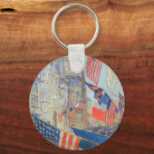 Dag van de bondgenoten, mei 1917, Childe Hassam, Sleutelhanger (Voorkant)