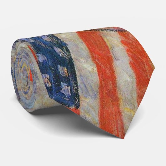 Dag van de bondgenoten, mei 1917, Childe Hassam,   Stropdas (Opgerold)